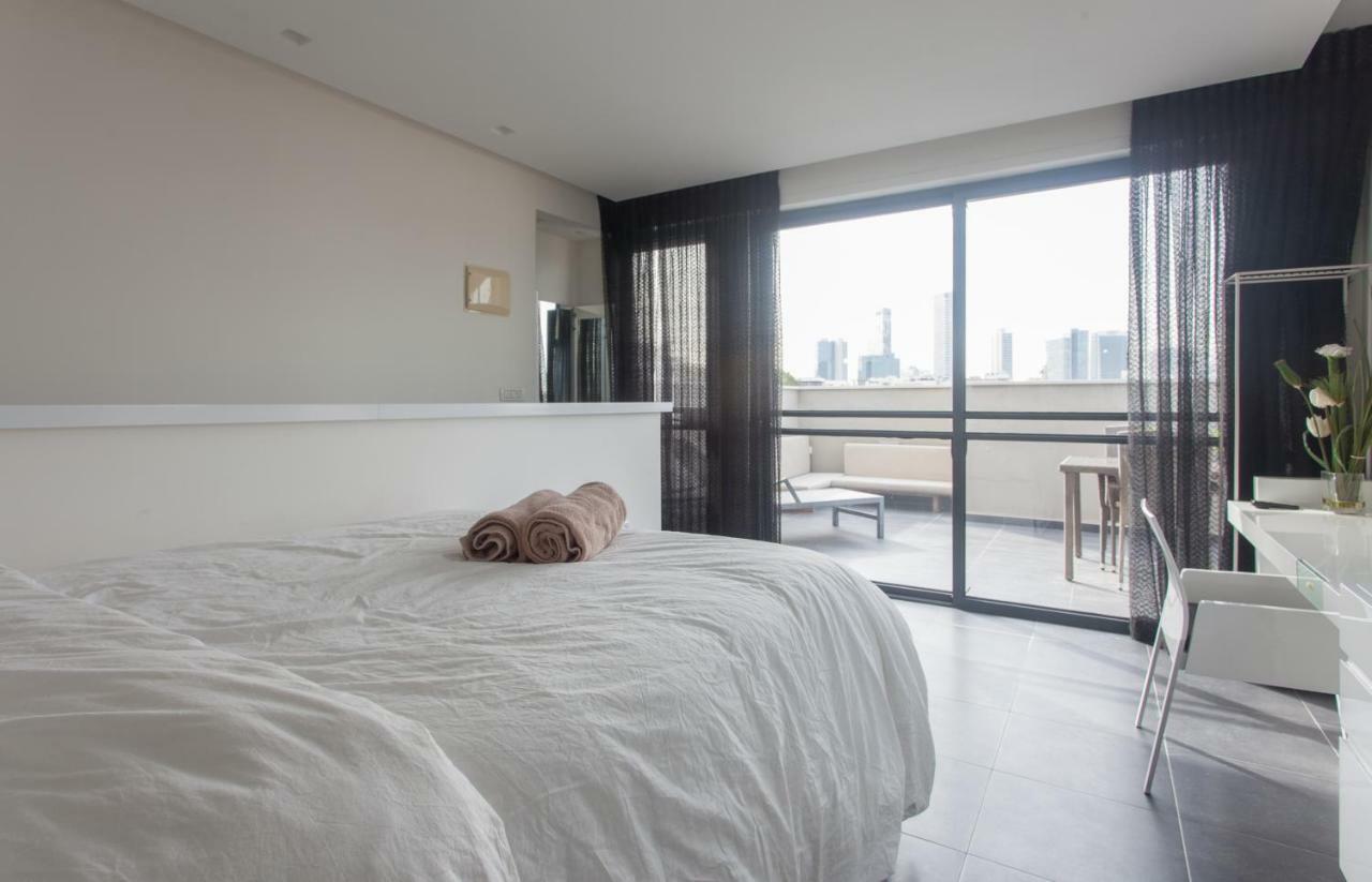 Apartamento Luxury Penthouse 2 Bed Near Rothchild Tel Aviv Exterior foto